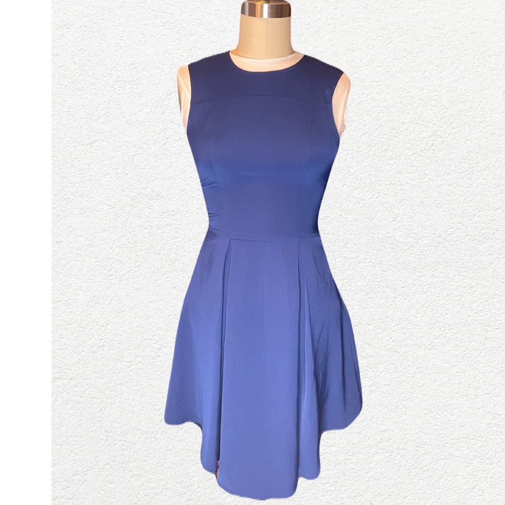 H&M Blue Sleeveless Dress